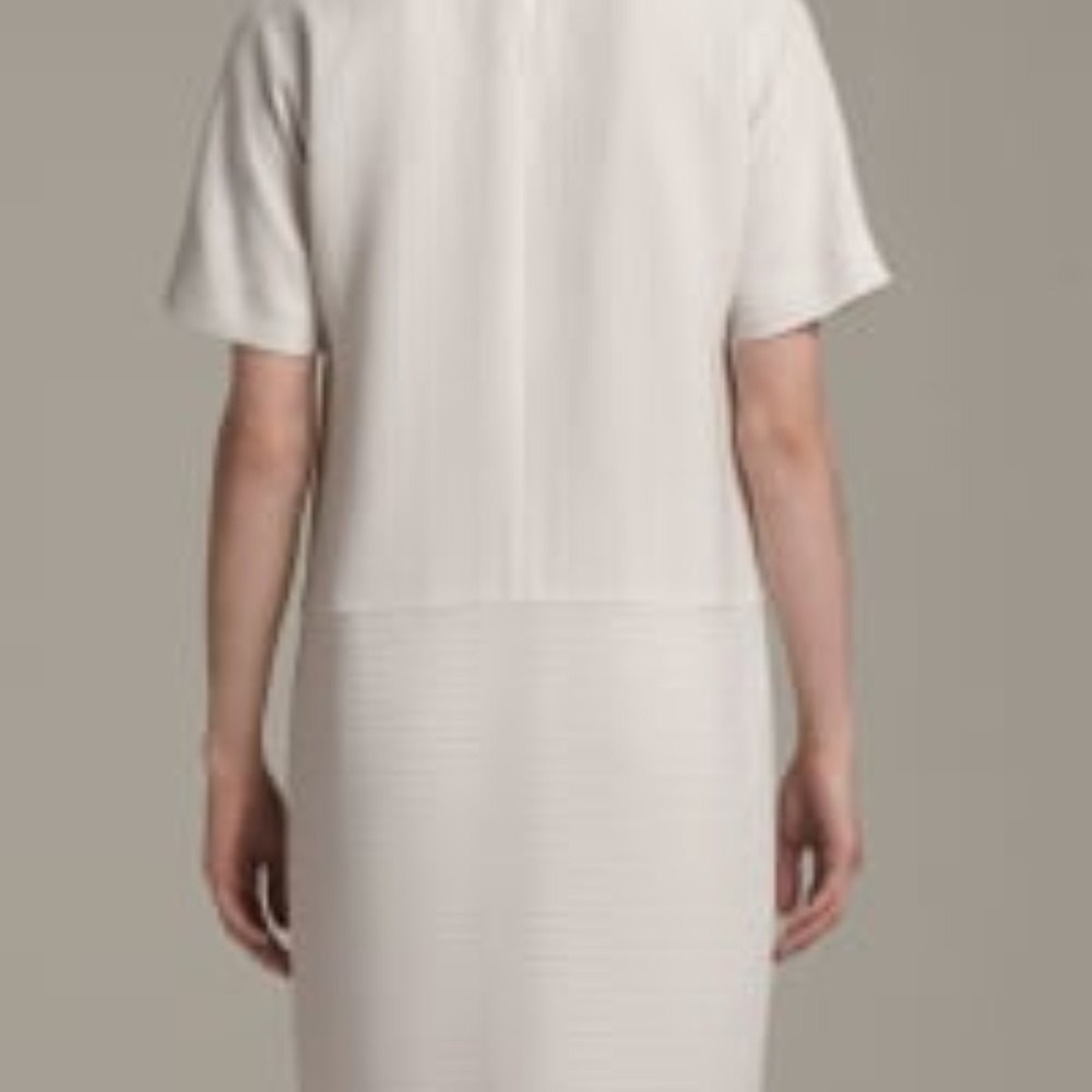 Silvia 2.0 - Cream with Lilac strip - Worn once